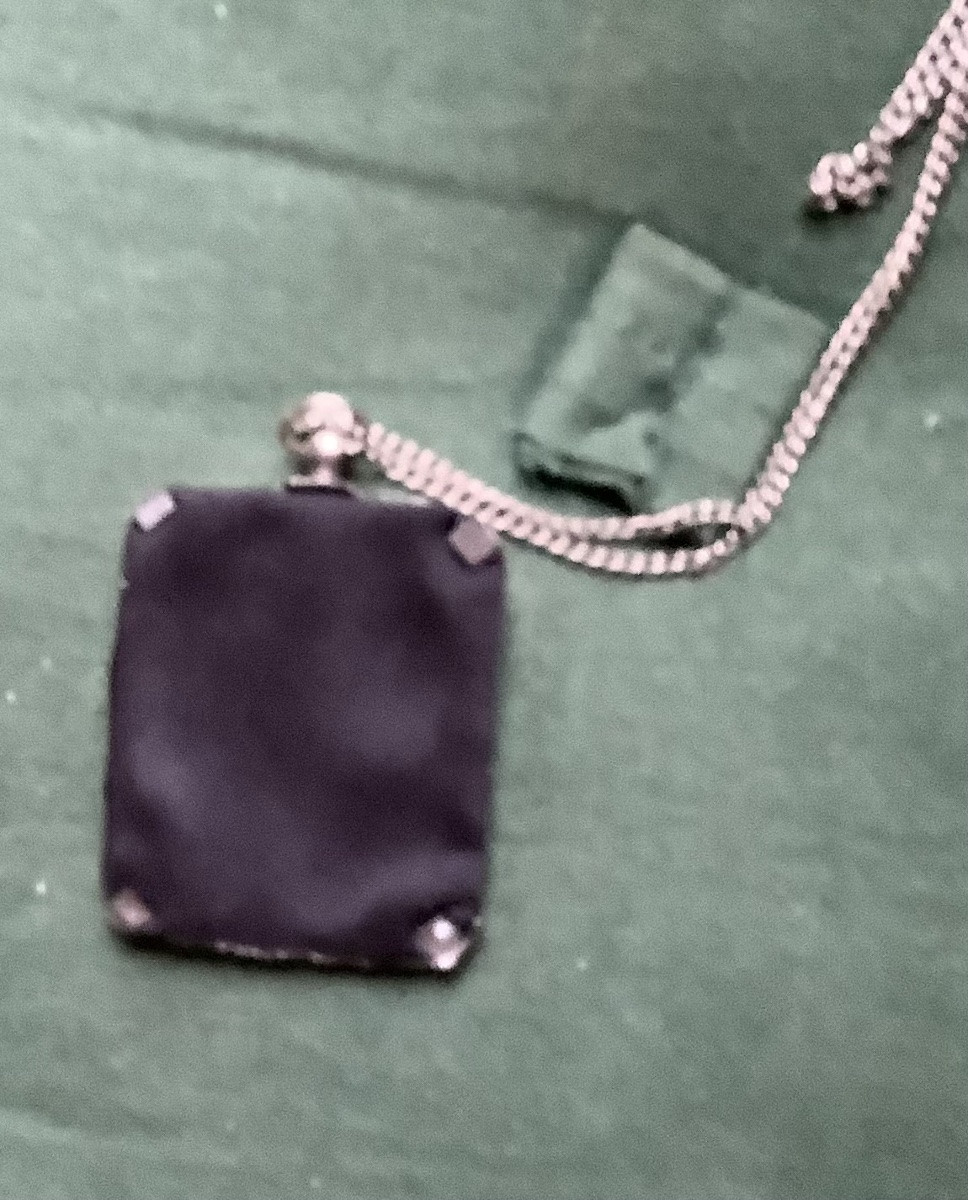 A Small Russian Icon In Silver-photo-2