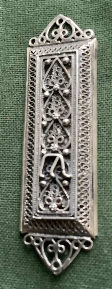 Mezouza en argent-photo-2