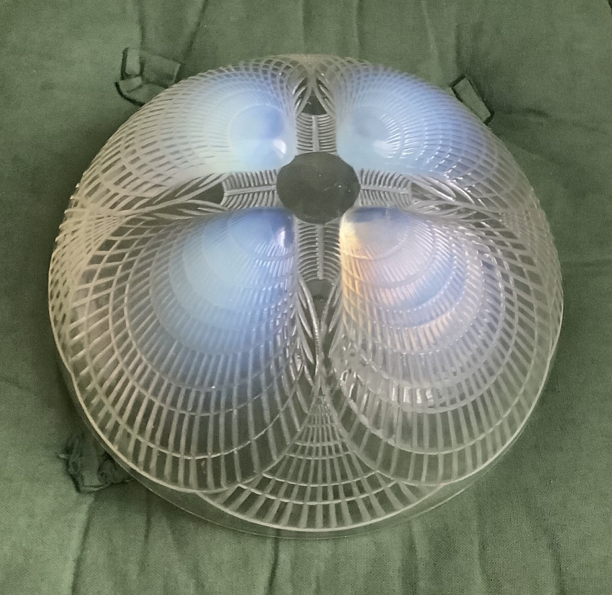 Bol coquillage opalescent Art Déco par René Lalique -photo-3