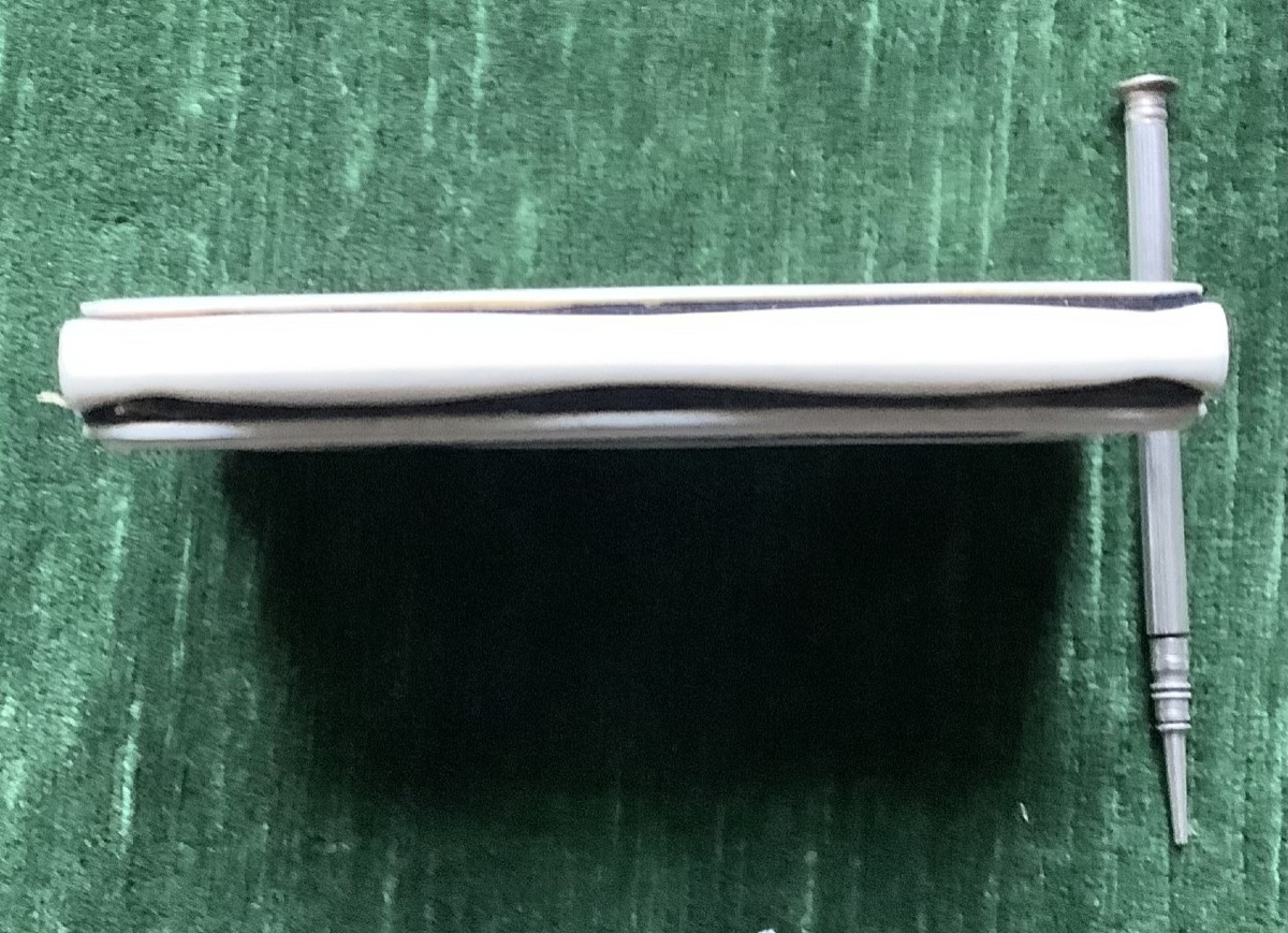 19th-century Notebook With Silver Pen-photo-1