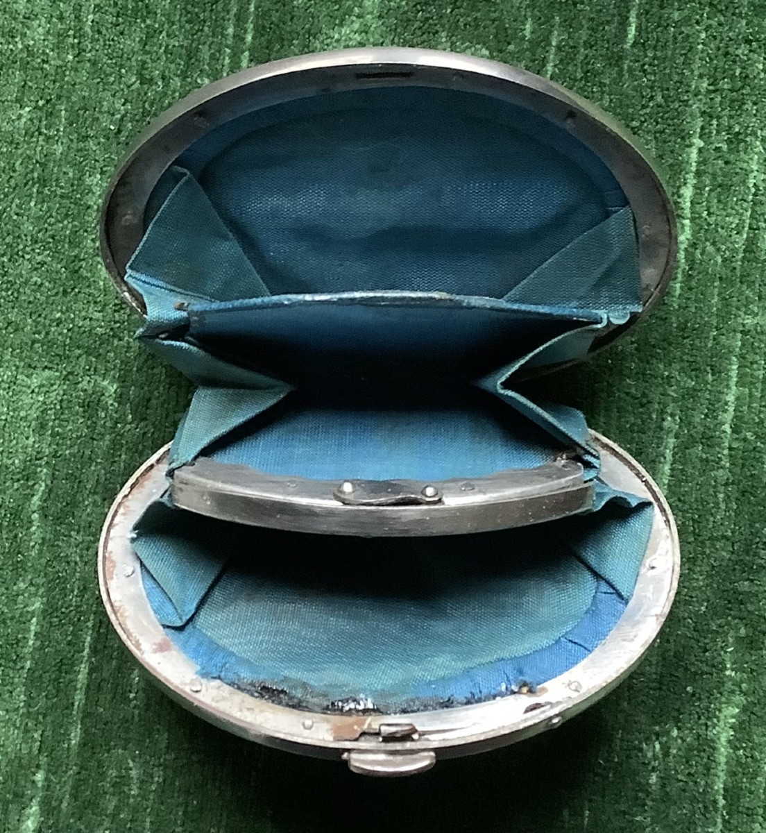 Porte monnaire  en nacre et argent -photo-4