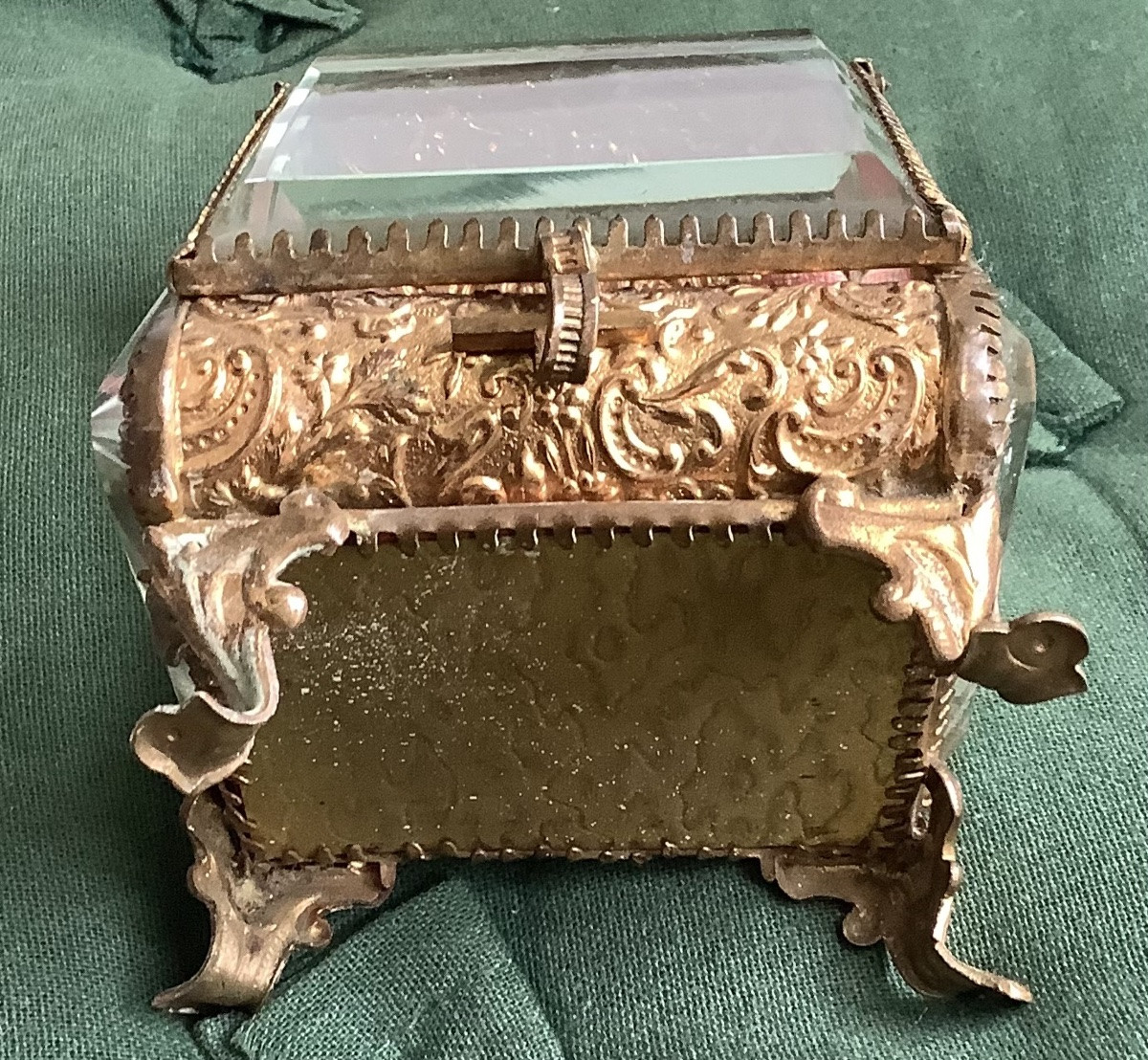 Coffret à bijoux en laiton-photo-2