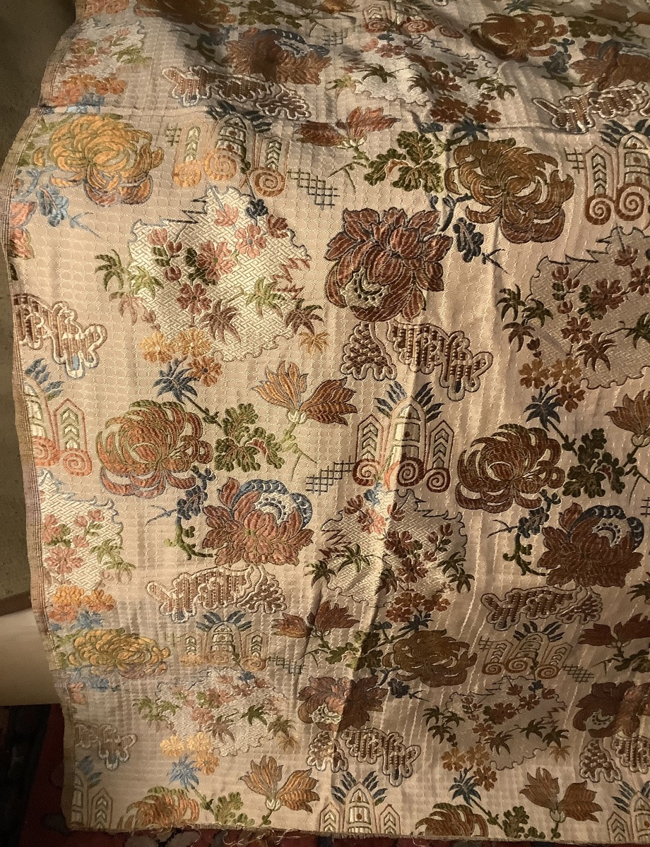 Damask Silk Fabric-photo-1