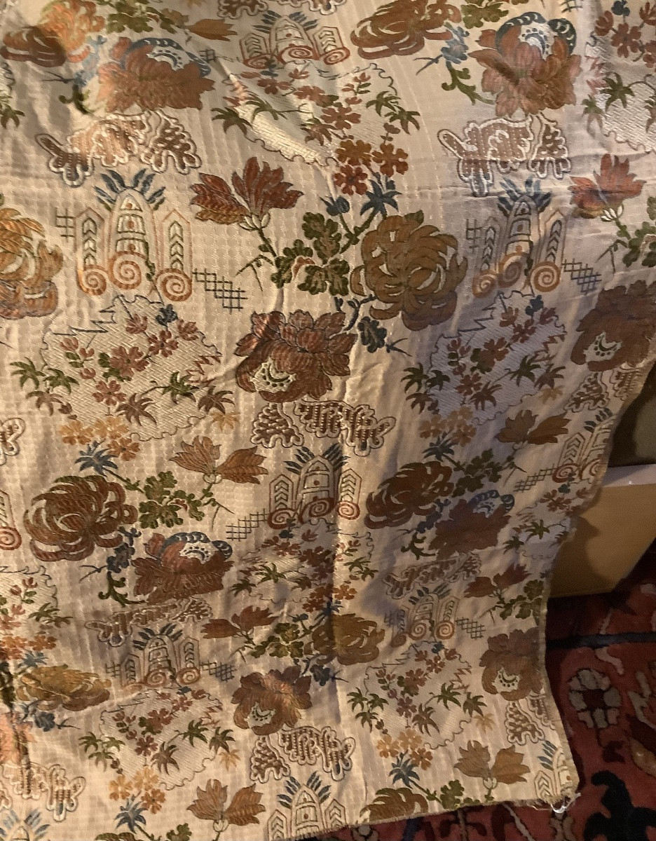 Damask Silk Fabric-photo-2