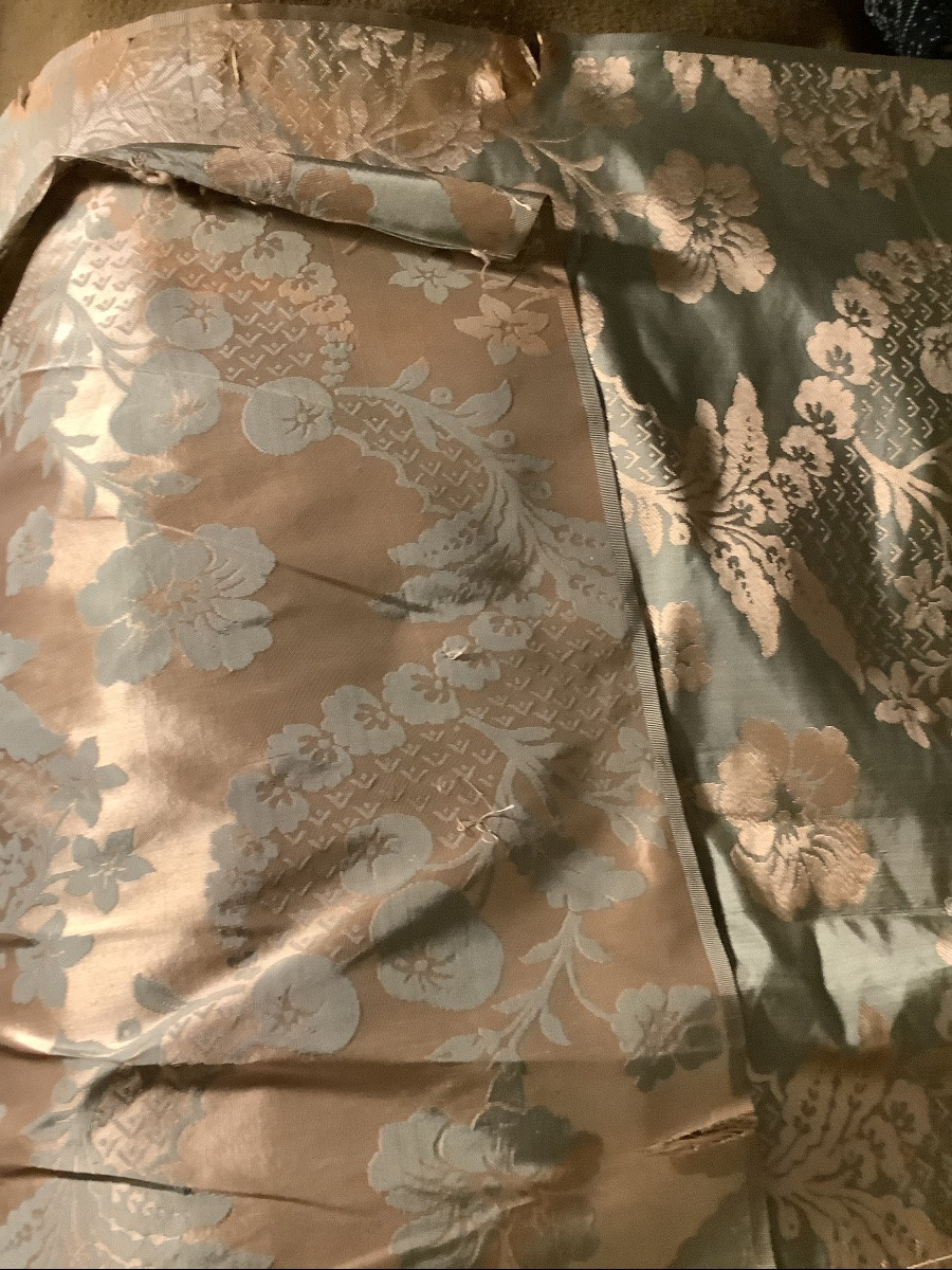Tissus damassè en soie -photo-3