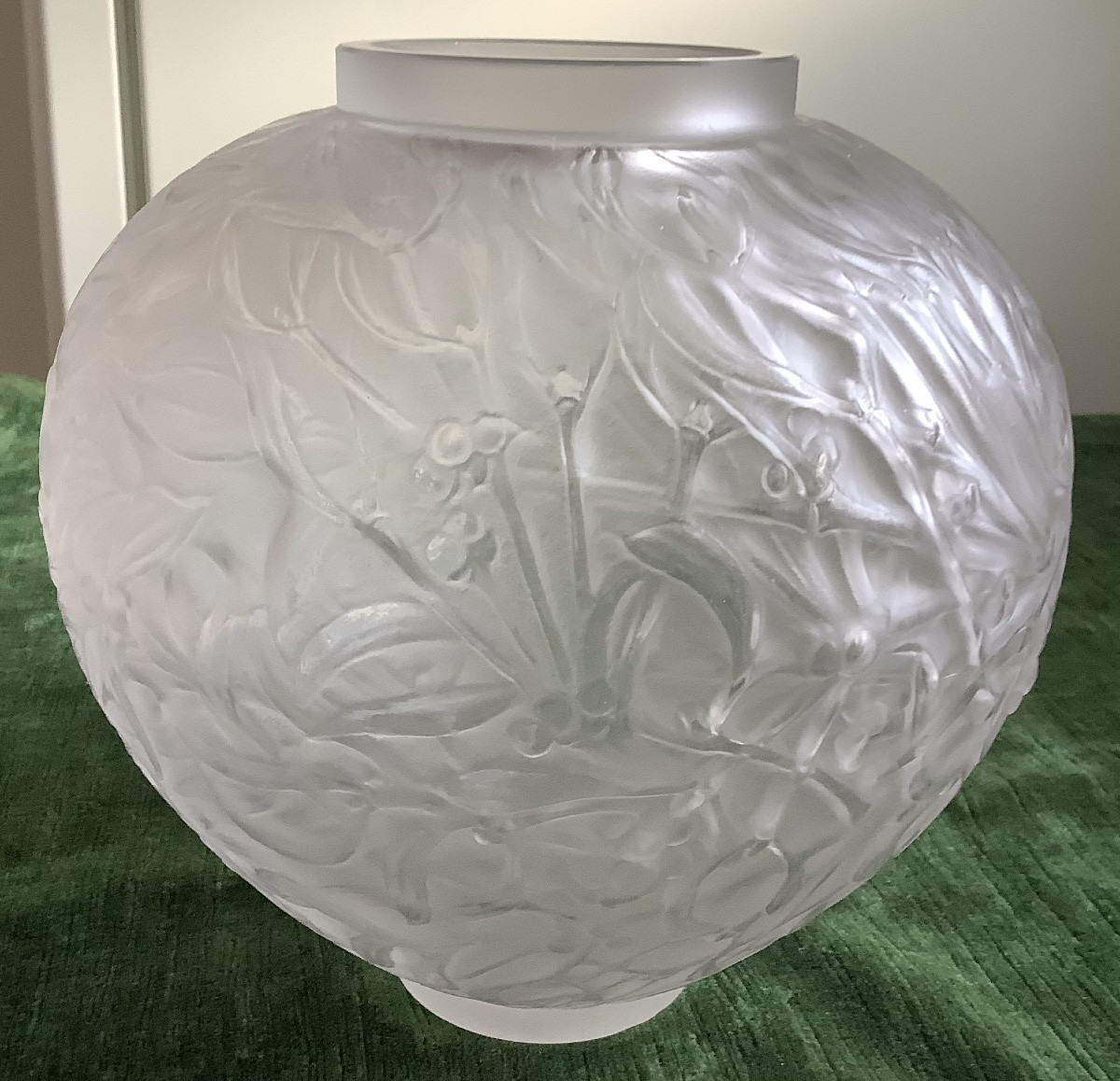 Vase By Renè Lalique Model Gui-photo-1