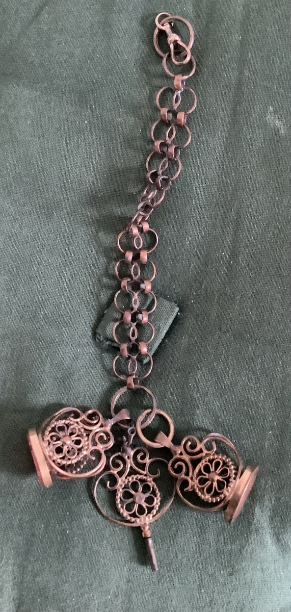 A Chatelaine With Key And Seals-photo-1
