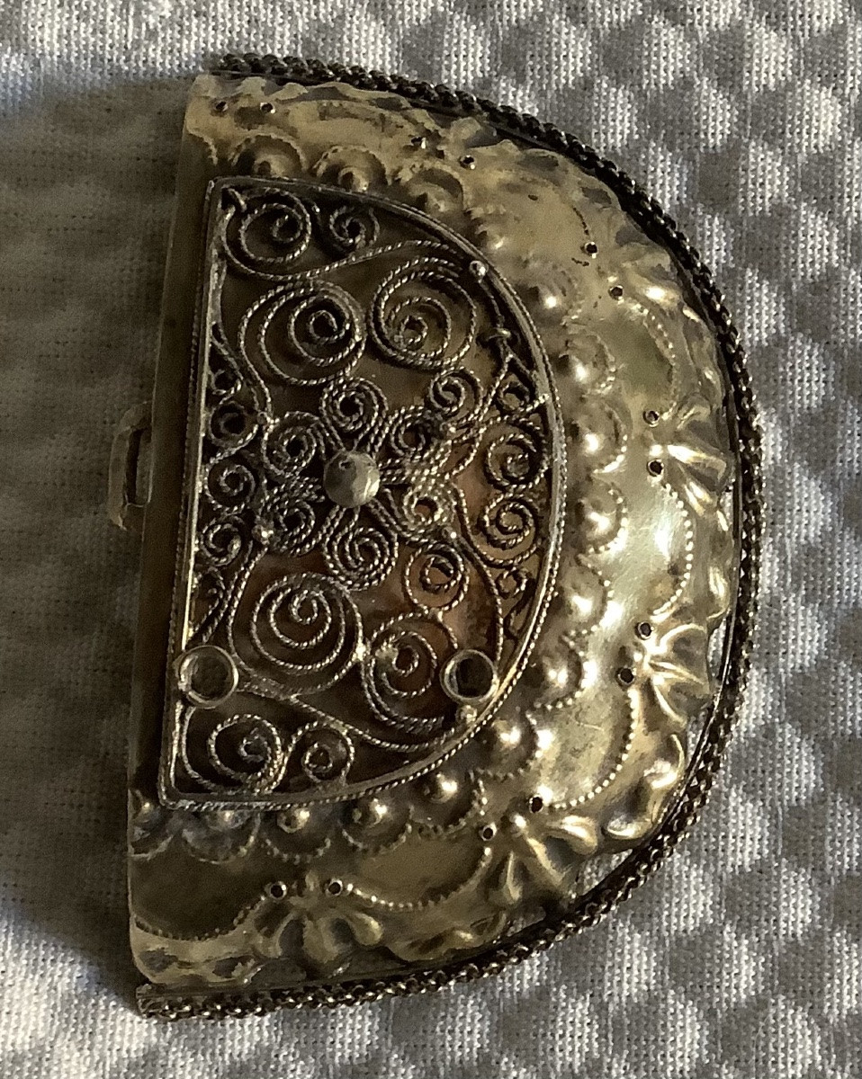 Boucle de ceinture en vermeil -photo-4