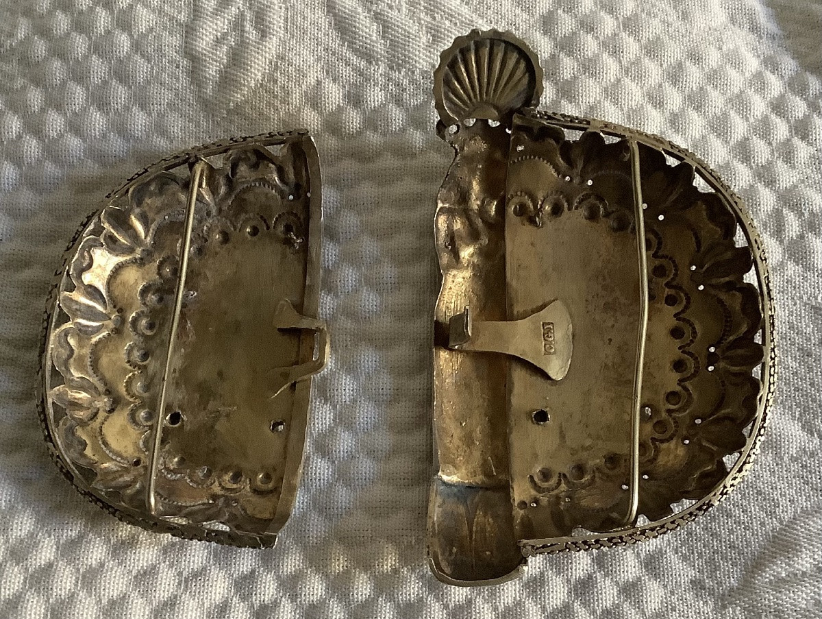 Boucle de ceinture en vermeil -photo-1