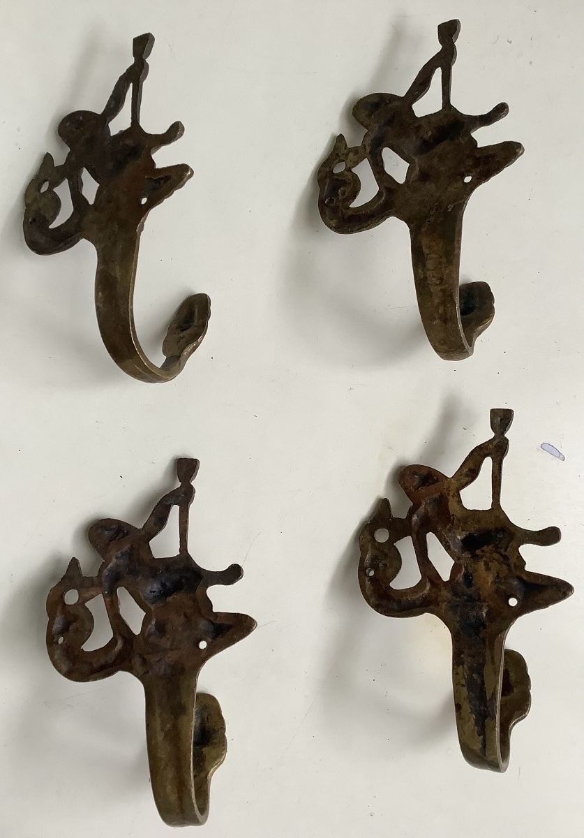 4 ornements de meubles en bronze-photo-1