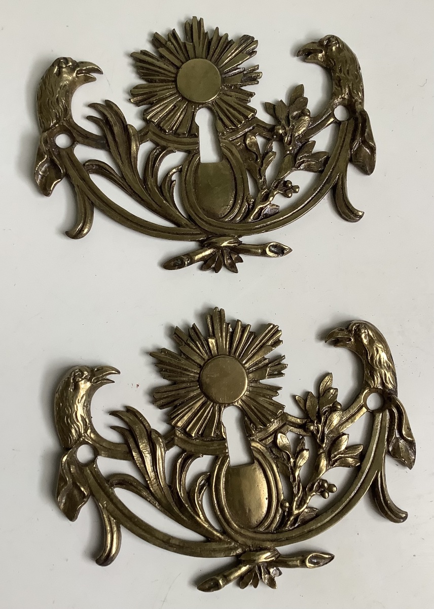 2 Bronze Furniture Ornaments-photo-2