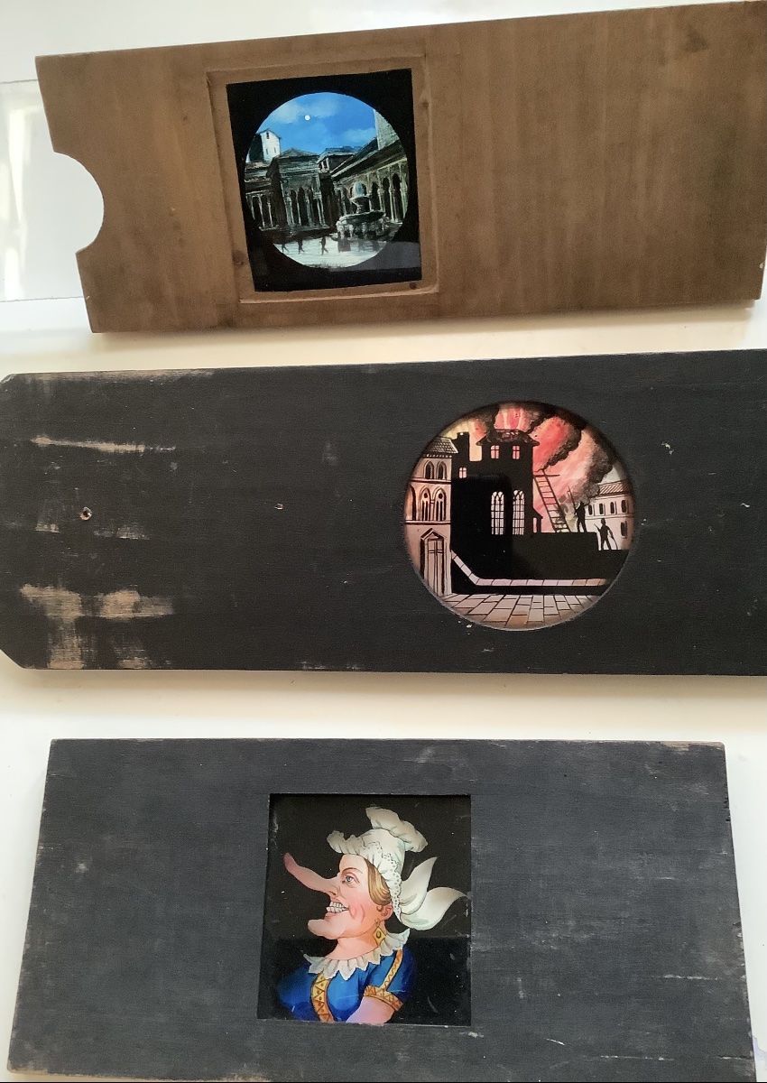3 Glass Panels For A Lantern -photo-2