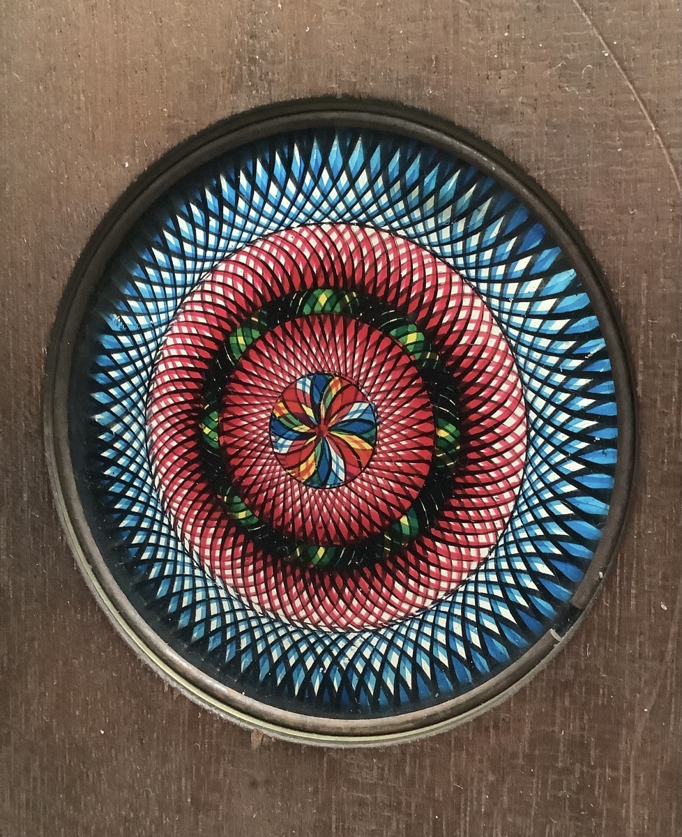 Glass Plate For A Magic Lantern - Kaleidoscope - -photo-4