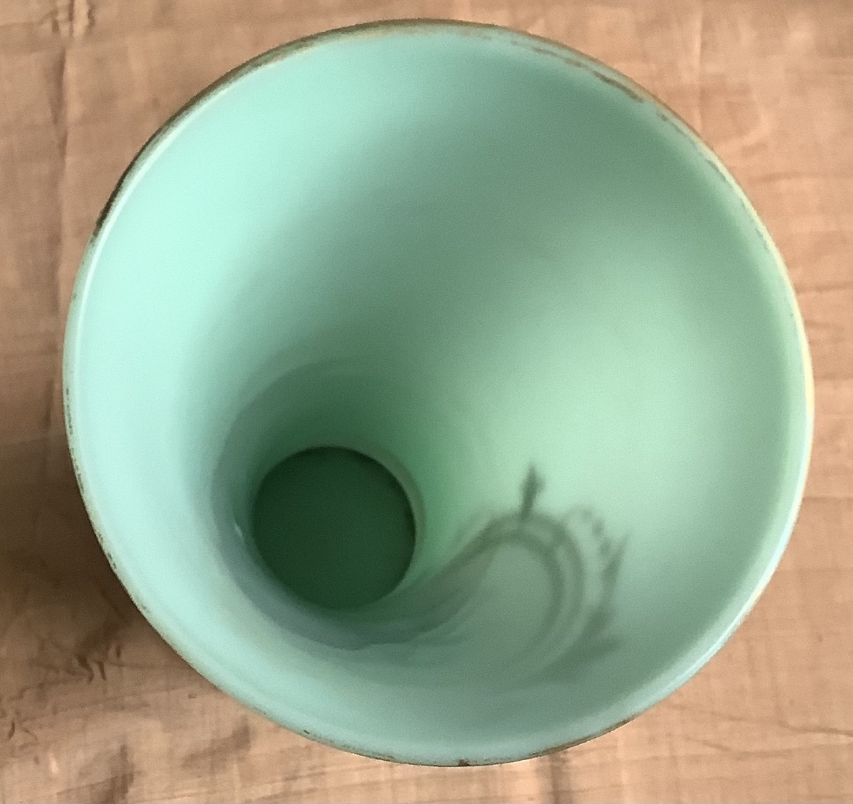 Vase opaline en 19 em siècle -photo-1