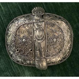 Boucle de ceinture en vermeil 
