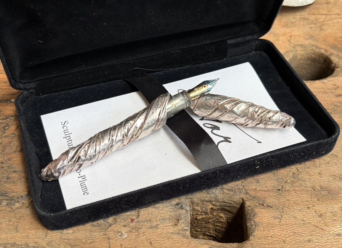 Authentic Fountain Pen Sculpture By The Artist César-photo-3