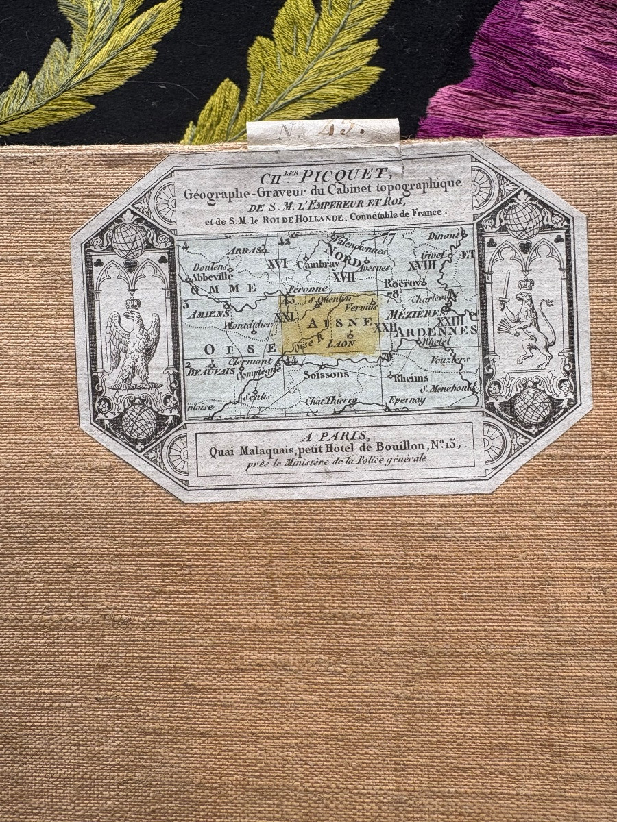 Lot de 5 cartes de Cassini entre 1756 et 1815-photo-2