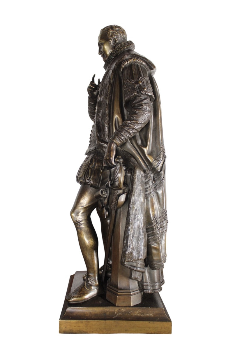 Épreuve en Bronze – Prince Guillaume 1er d’Orange-Nassau  - Willem van oranje - Louis ROYER - -photo-3