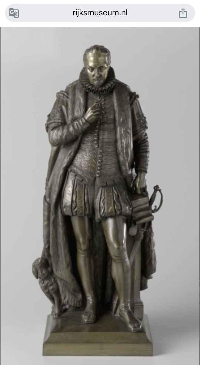 Épreuve en Bronze – Prince Guillaume 1er d’Orange-Nassau  - Willem van oranje - Louis ROYER - -photo-4
