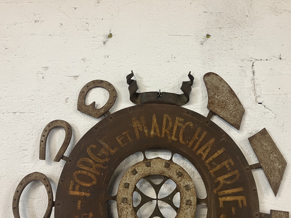 Old Farriery Sign – Blacksmith “larzul”-photo-2