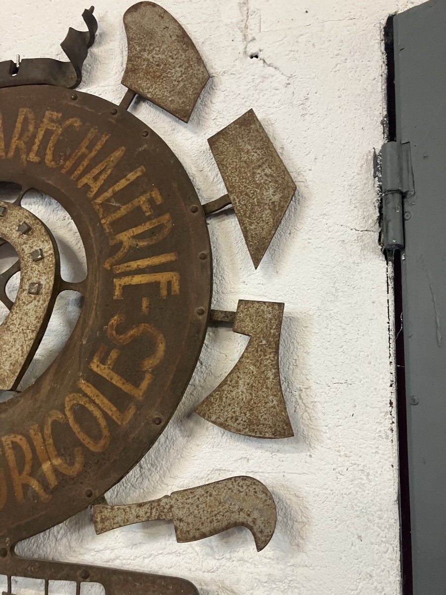 Old Farriery Sign – Blacksmith “larzul”-photo-5