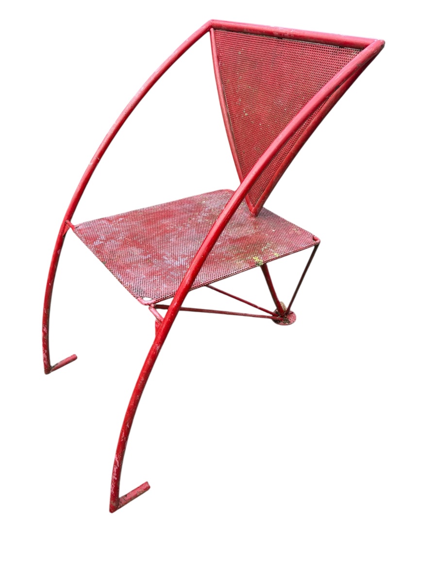 Paire de fauteuils prototypes design modèle unique-photo-1