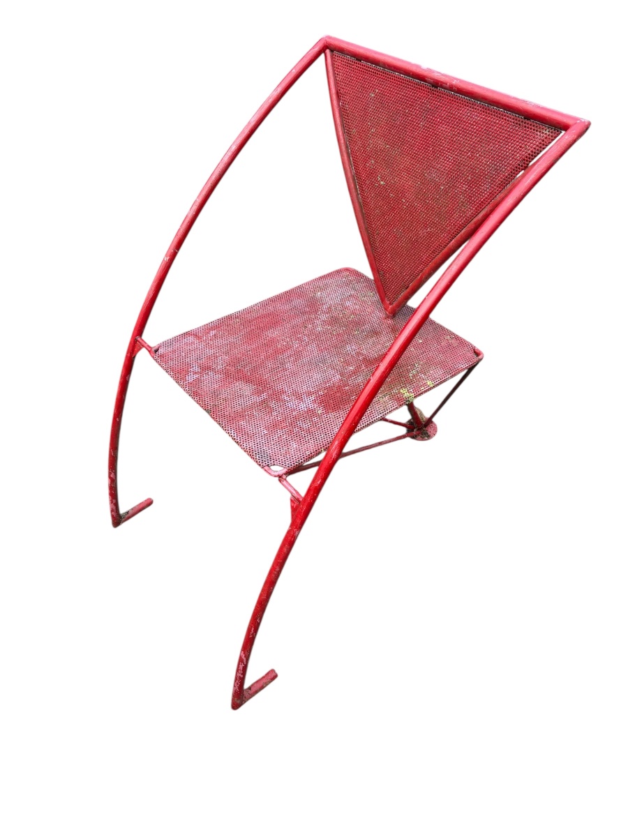 Paire de fauteuils prototypes design modèle unique-photo-3