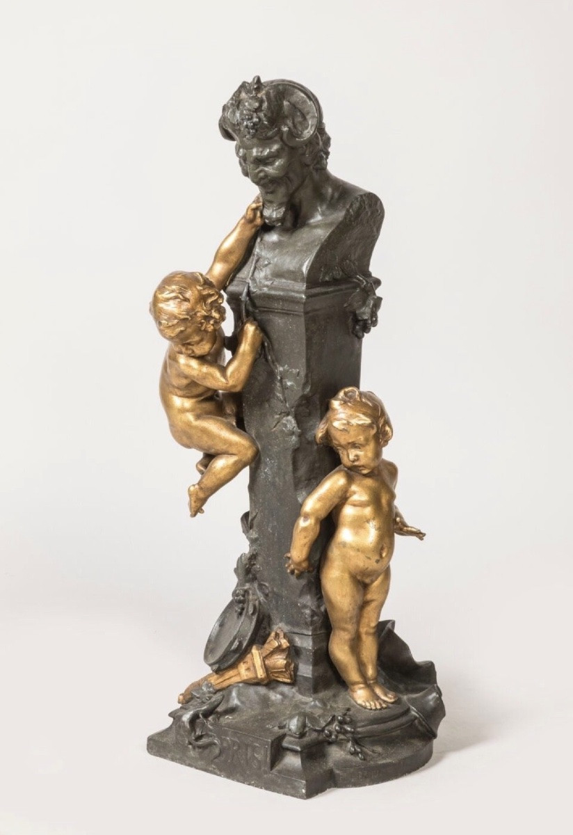 Cast Iron Garden Proof - Surprised! - Henri Pernot - Art Nouveau-photo-2