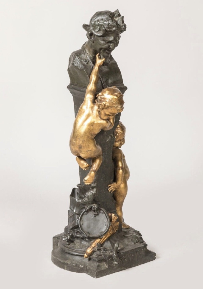 Cast Iron Garden Proof - Surprised! - Henri Pernot - Art Nouveau-photo-3