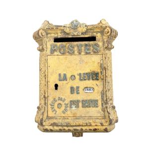 Boite Aux Lettres Ancienne facteur Delachanal Mougeotte 3eme Republique Rf Epoque