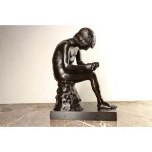 Épreuve en bronze - Spinario / Tireur d’épine - Musée du Capitole 