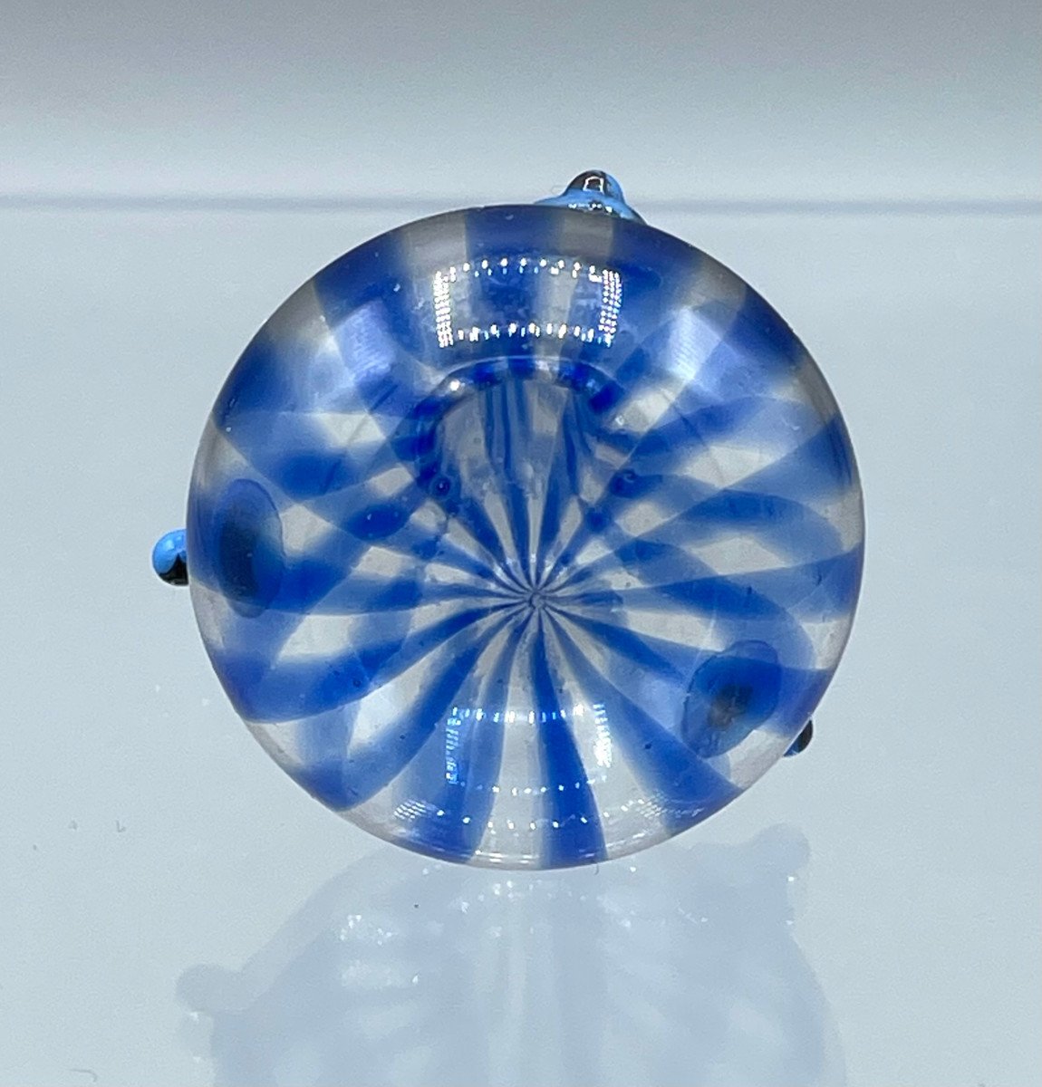 Art Deco Bijou Vase Glass Cabochons Charles Schneider-photo-3