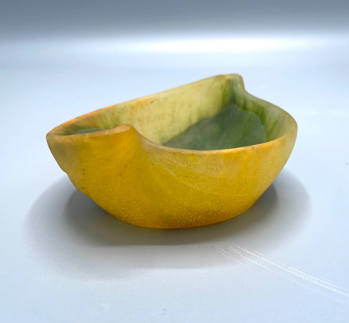 Vide Poche Art Nouveau En Pate De Verre Amalric Walter Nancy era Daum-photo-6