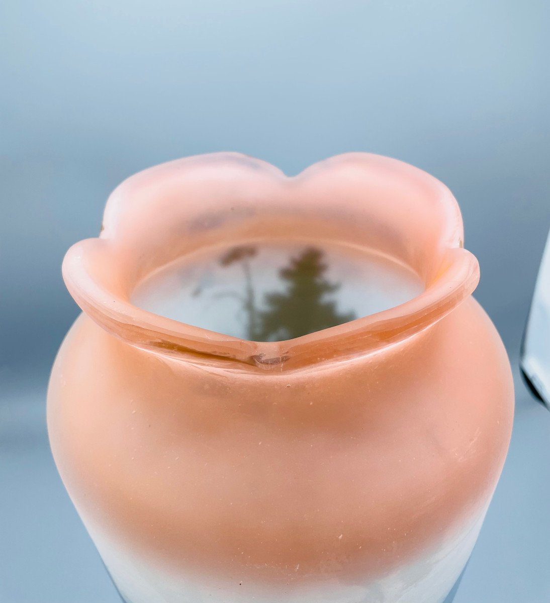 Important Vase Art Nouveau Paysage Vosgien Emile Gallé Nancy-photo-4