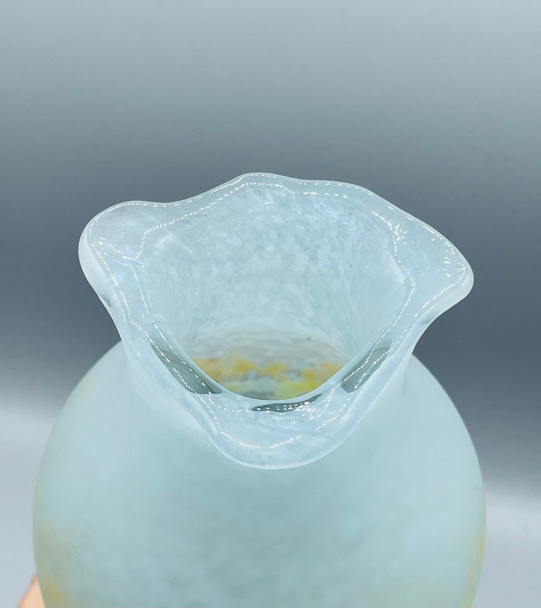 Rare Art Nouveau Vase Venice Daum Nancy 1900-photo-4