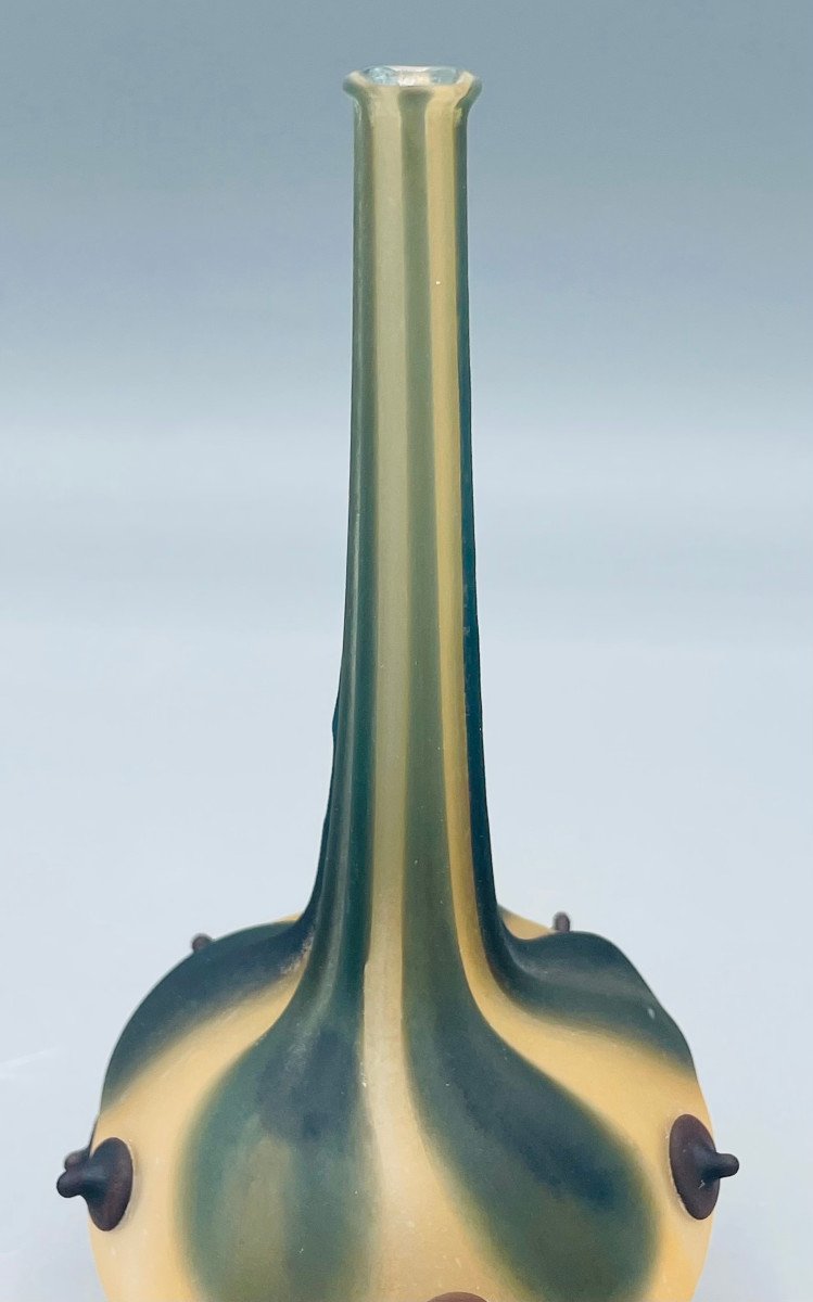 Art Deco “bijou” Vase Charles Schneider 1920-photo-4