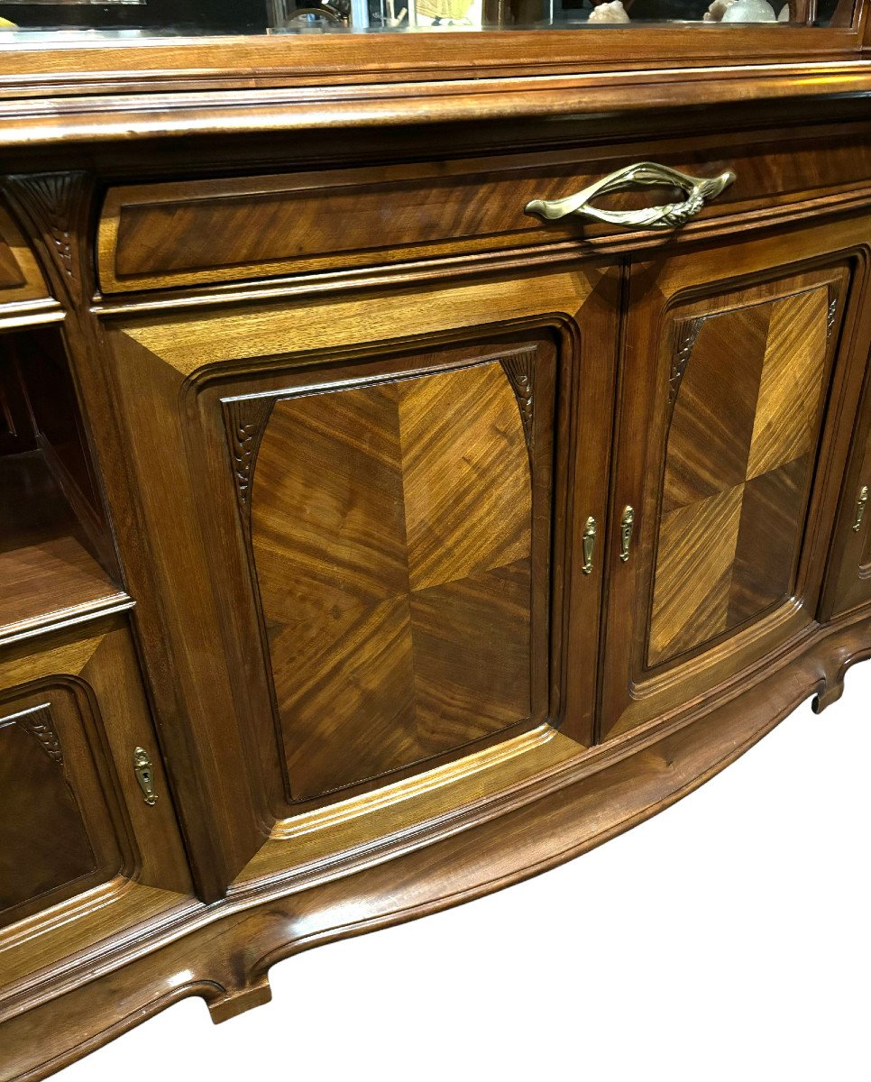 Art Nouveau Ears Of Wheat Buffet Louis Majorelle Nancy-photo-5