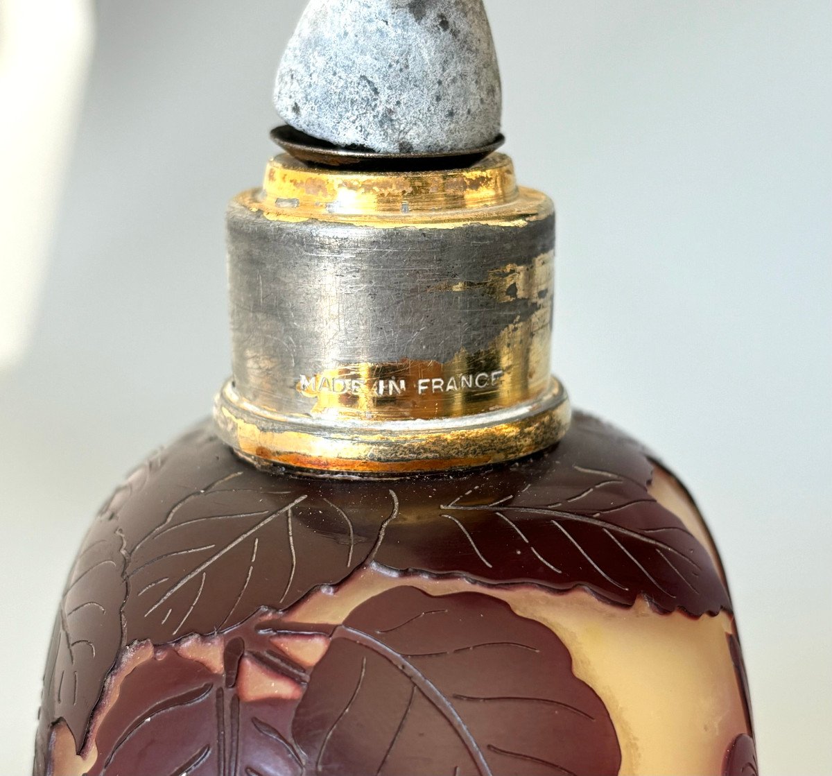 Art Nouveau Berger Lamp With Fuchsias Emile Gallé Nancy-photo-7