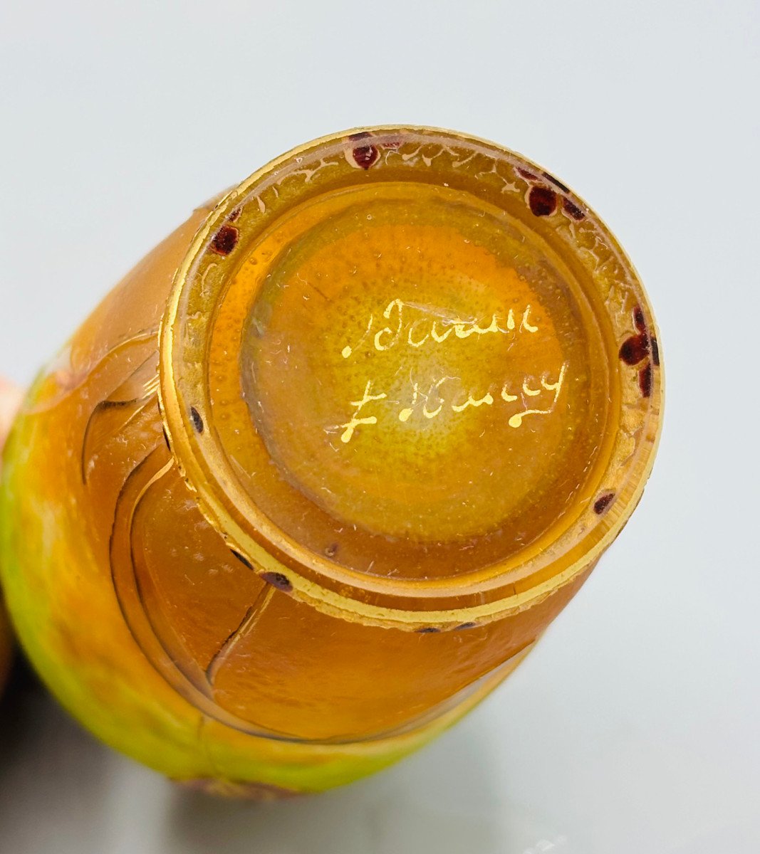 Vase Art Nouveau aux Tulipes Daum Nancy-photo-8