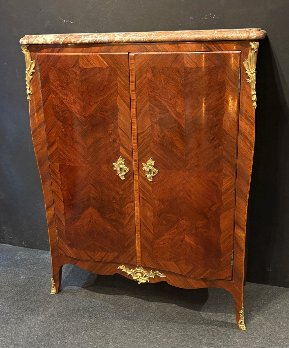 Meuble d'appui d'époque Louis XV estampillé Martin Carlin XVIIIe