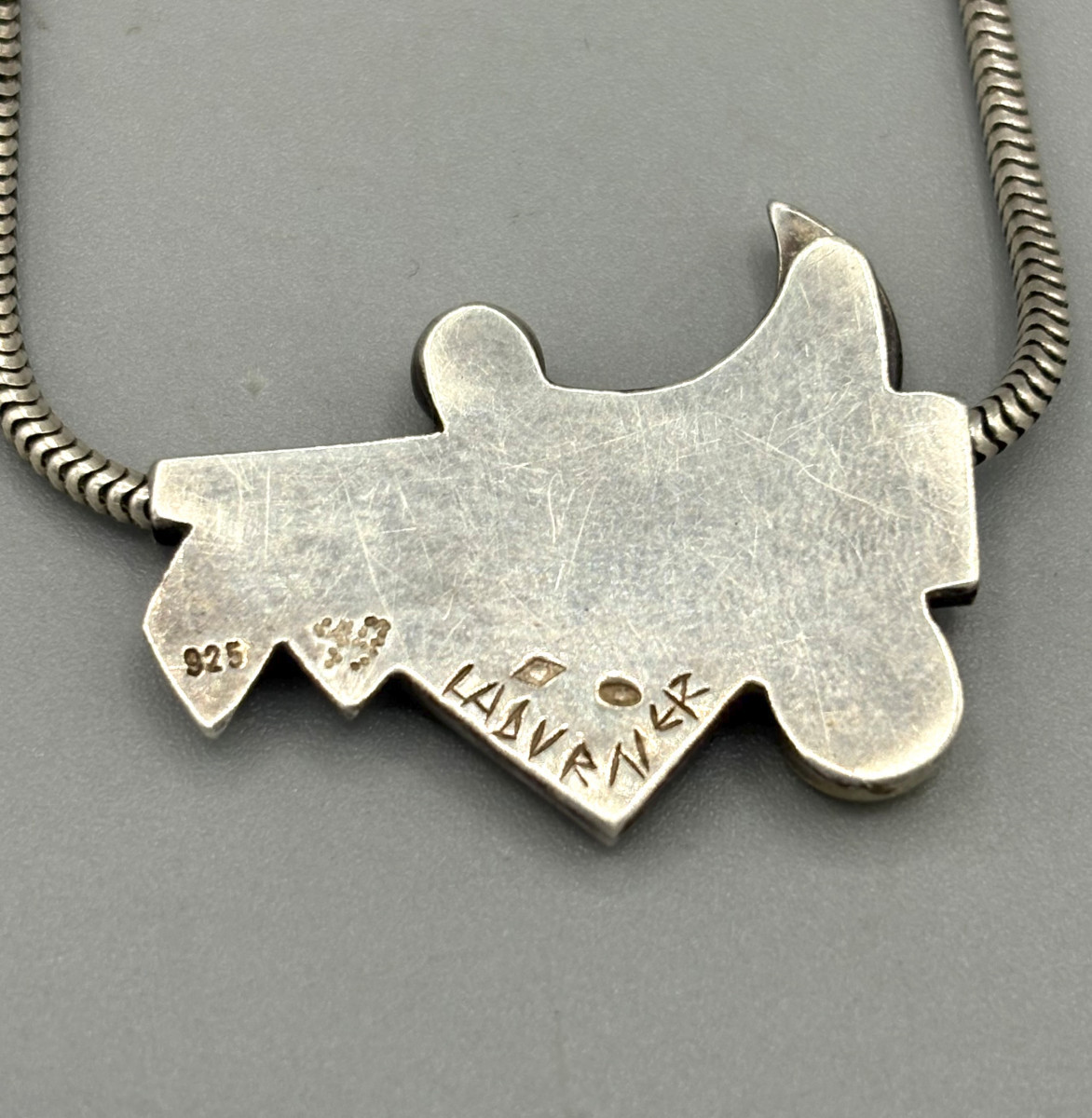 Collier Pendentif Linda Ladurner en Argent, Or et Opale-photo-1