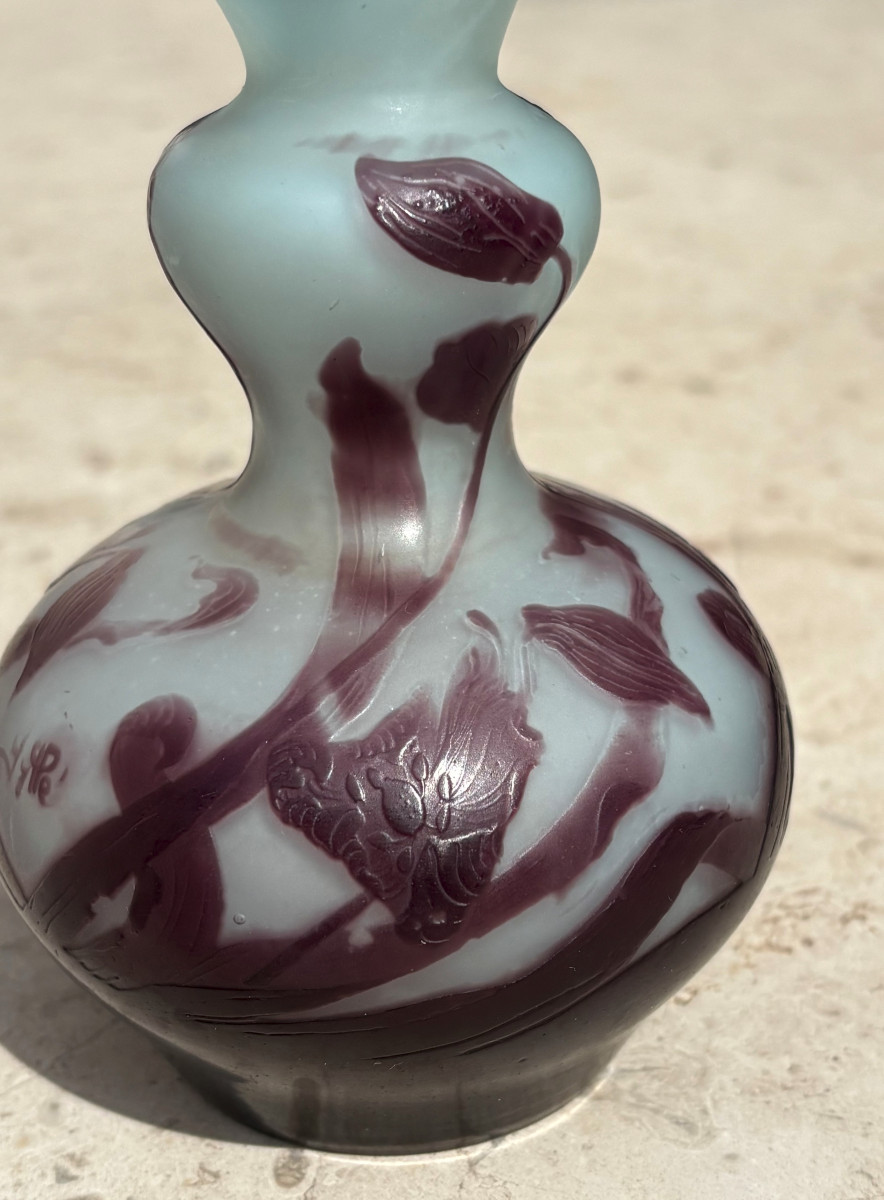 Vase Art Nouveau Emile Gallé à Nancy-photo-2