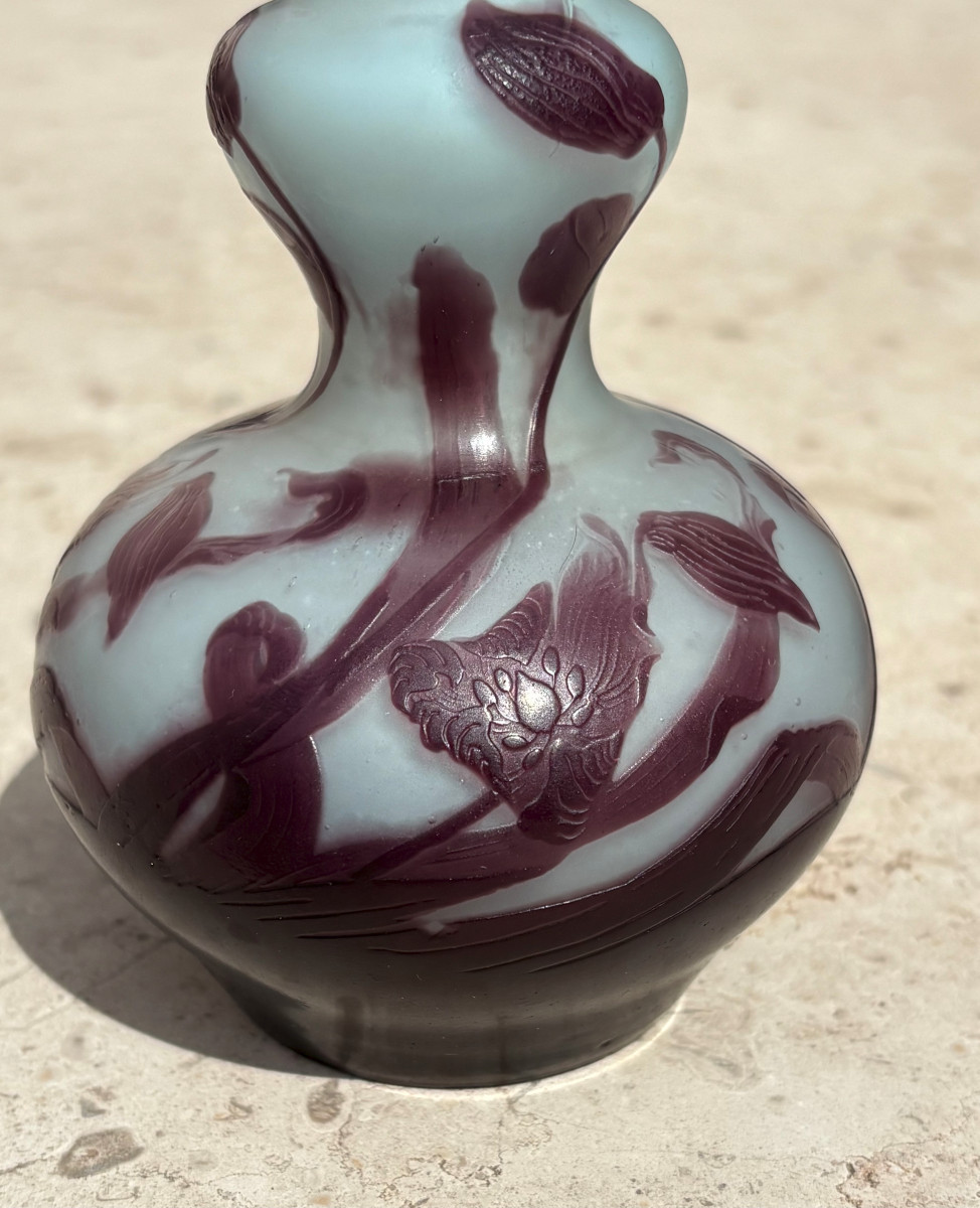 Vase Art Nouveau Emile Gallé à Nancy-photo-1