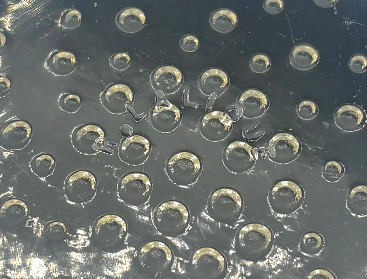 Coupe Art Déco "Poissons N°1" René Lalique Verre Opalescent-photo-3