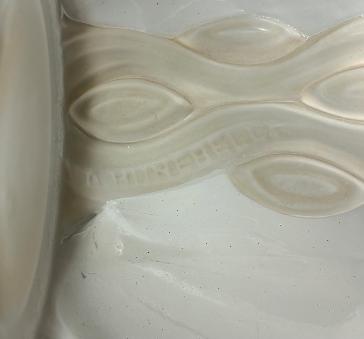 Impressive Art Deco Vase "garlands" By André Hunebelle -photo-6