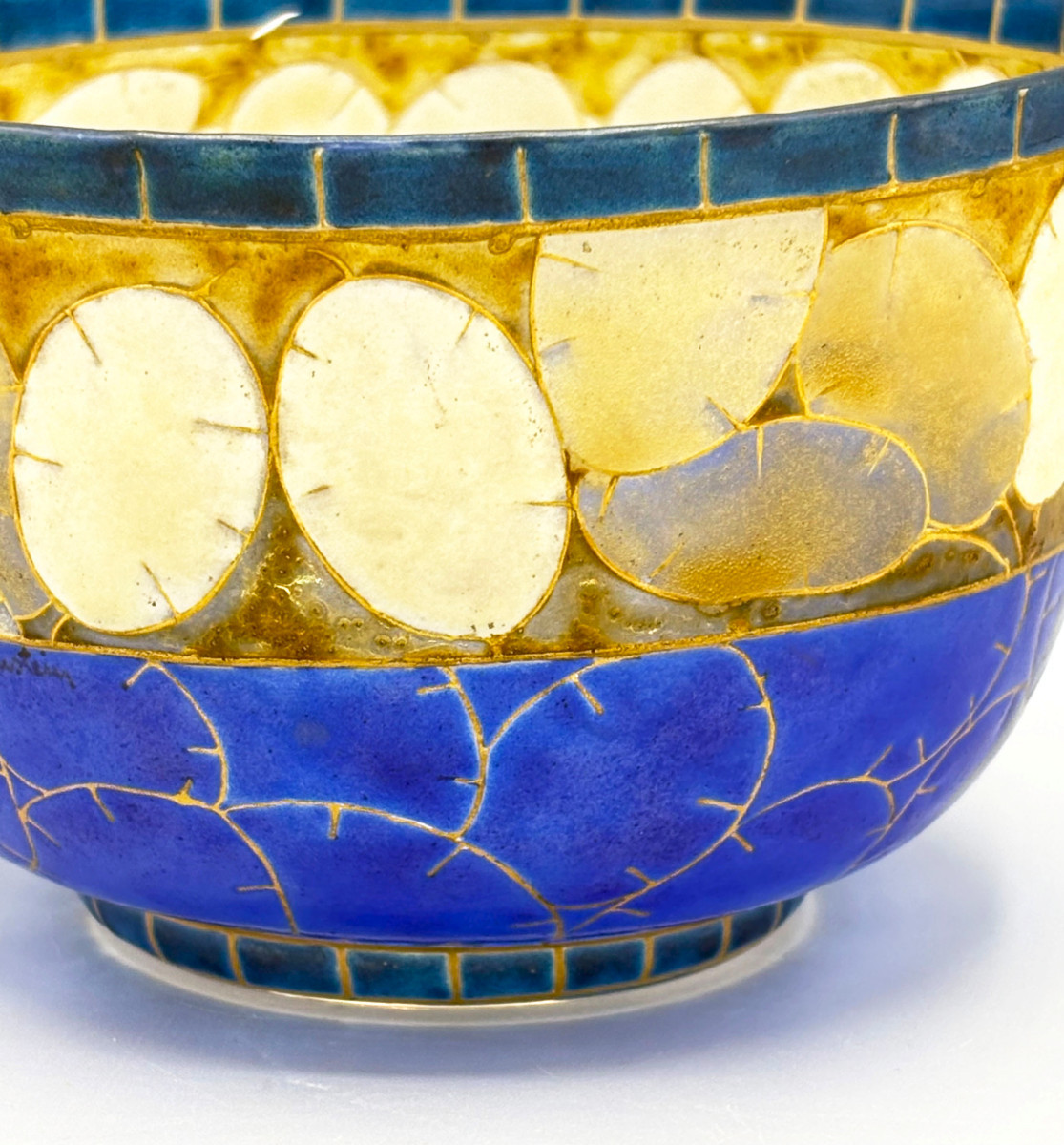 Rare Art Deco "pope's Coin" Cup By Auguste Heiligenstein, 1923-photo-2