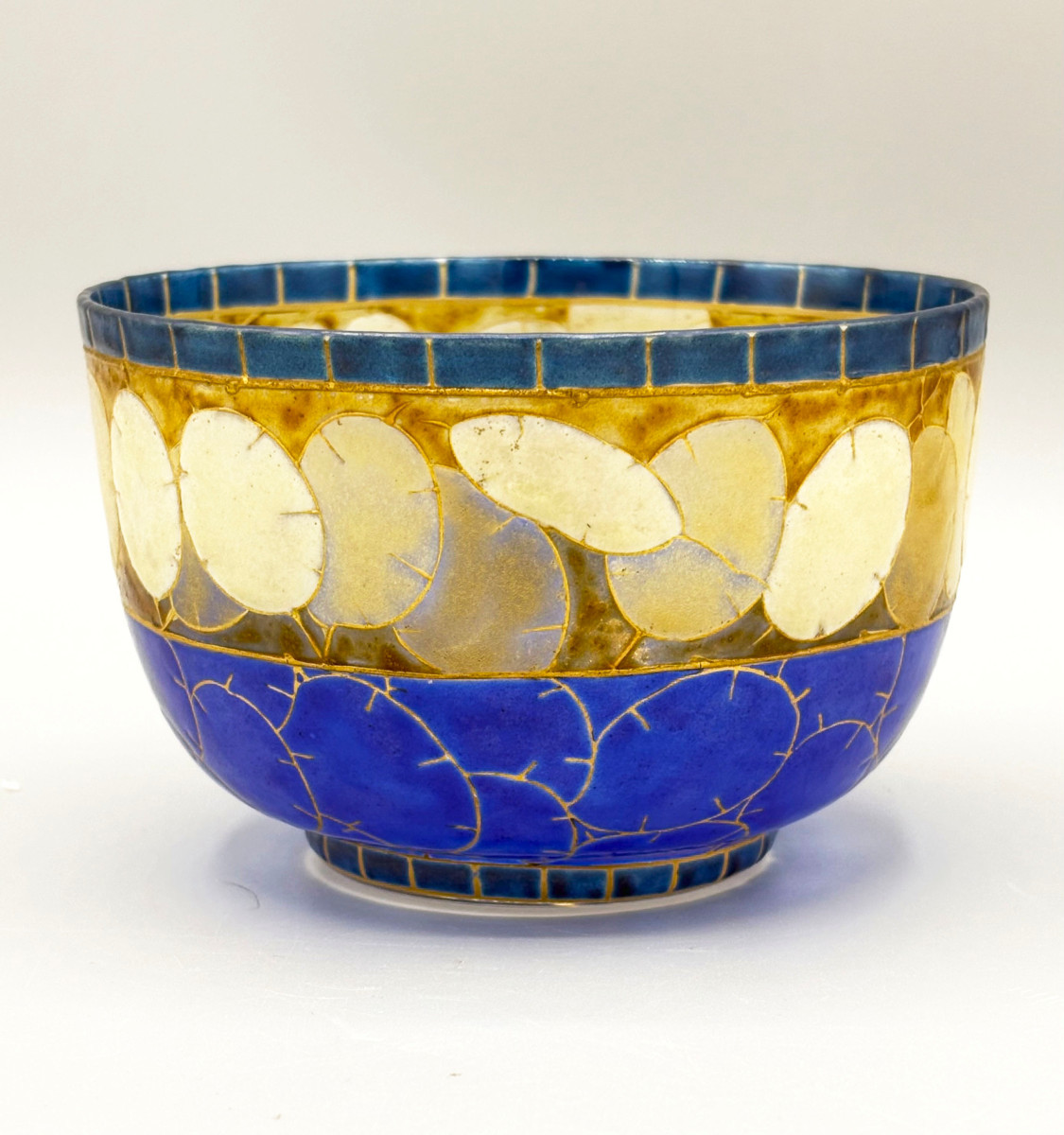 Rare Art Deco "pope's Coin" Cup By Auguste Heiligenstein, 1923