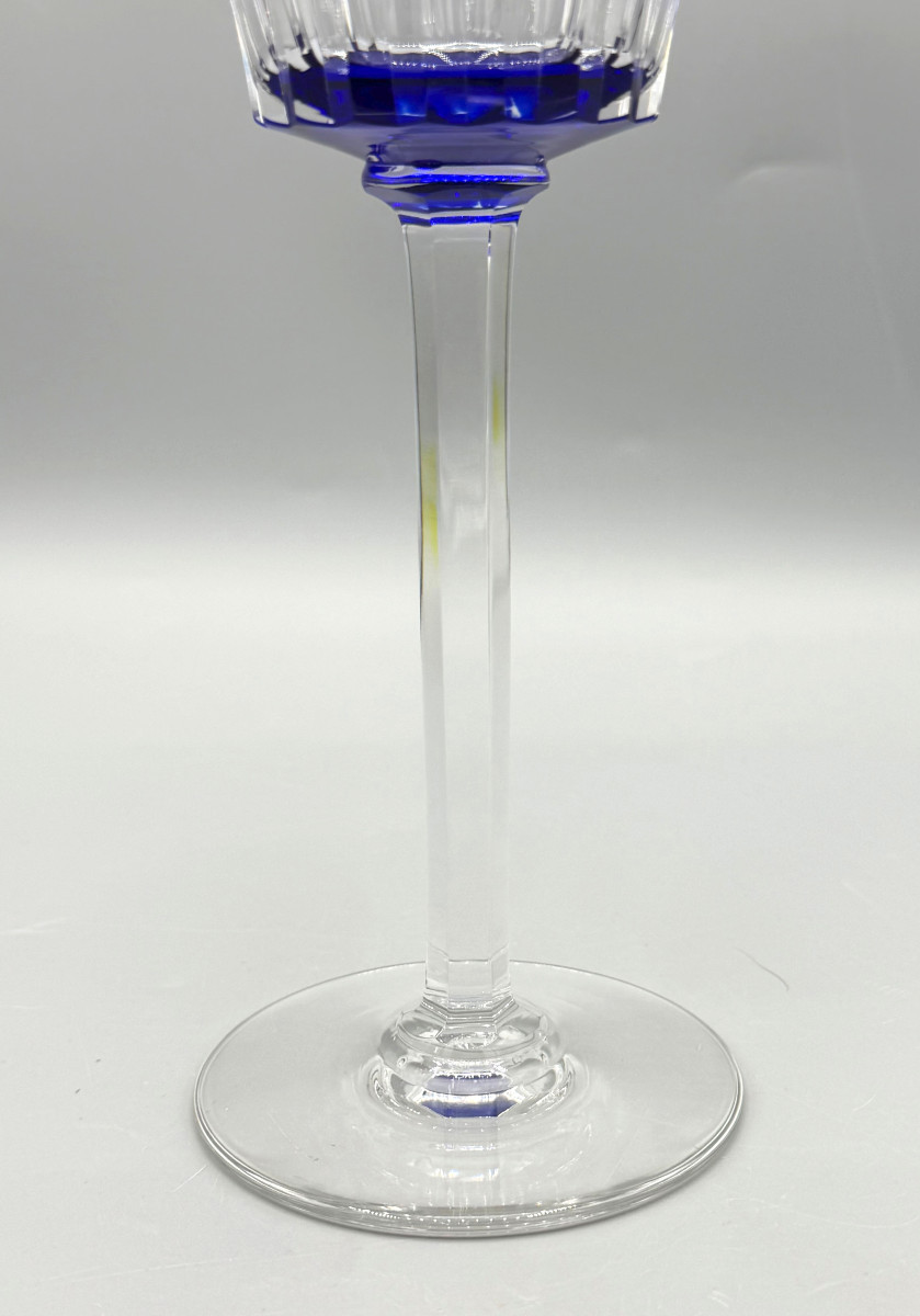 Verre à Vin du Rhin Roemer en Cristal signé Baccarat modèle Navarre-photo-4