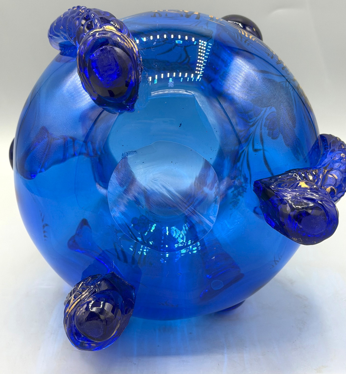 Vase Art Nouveau aux Fleurs de Lotus Auguste Jean vers 1880-photo-7