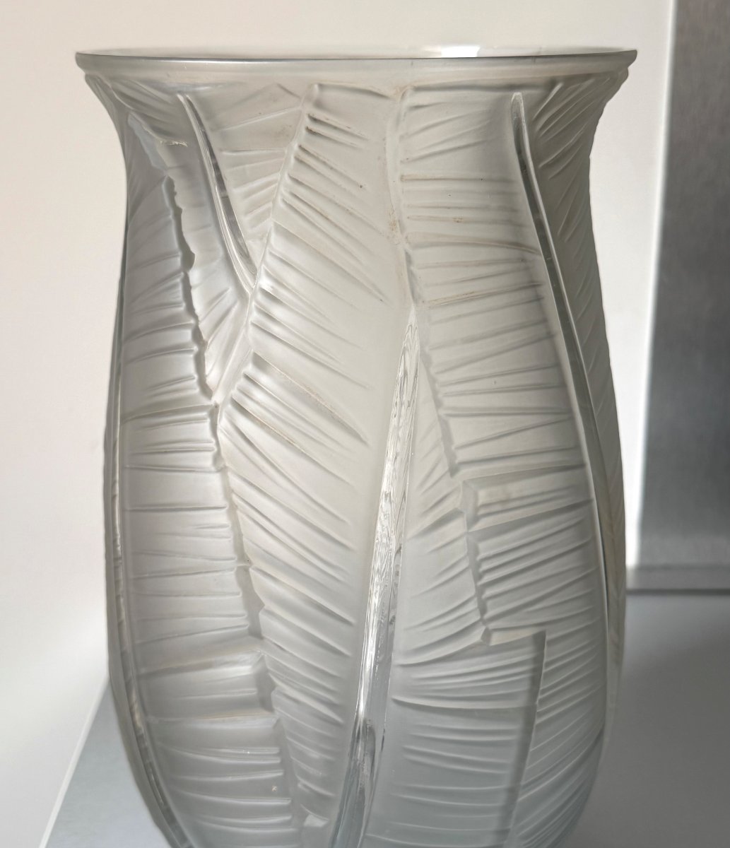 Art Deco Vase "the Banana Tree" By Henri Dieupart And Simonet Frères (publisher)-photo-4